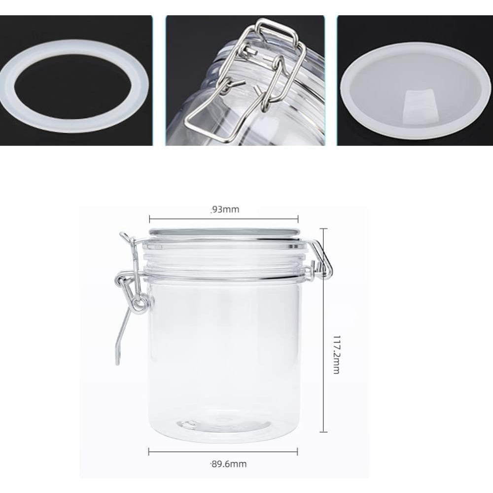 500ml Clear Plastic Storage Ja - Coffee Tea Like avis et prix