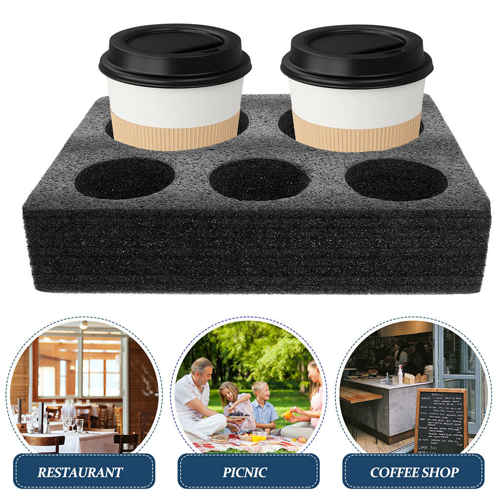 2Pcs Takeout Cup Holder Foam C - Coffee Tea With Milk avis et prix