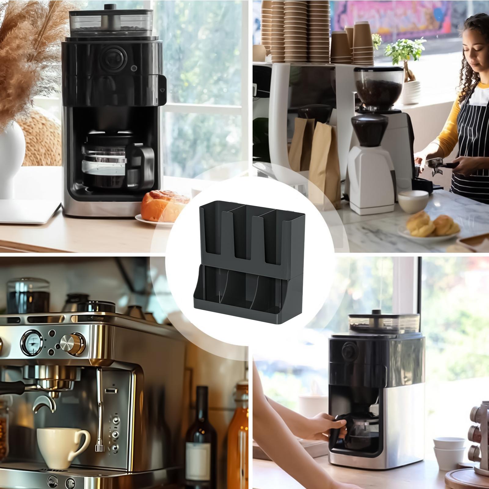 Coffee Organizer 6-Compartment - Tea Coffee Set Up avis et prix
