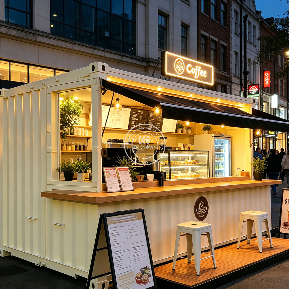 Outdoor Food Container Trailer - Tea Coffee Set Up avis et prix