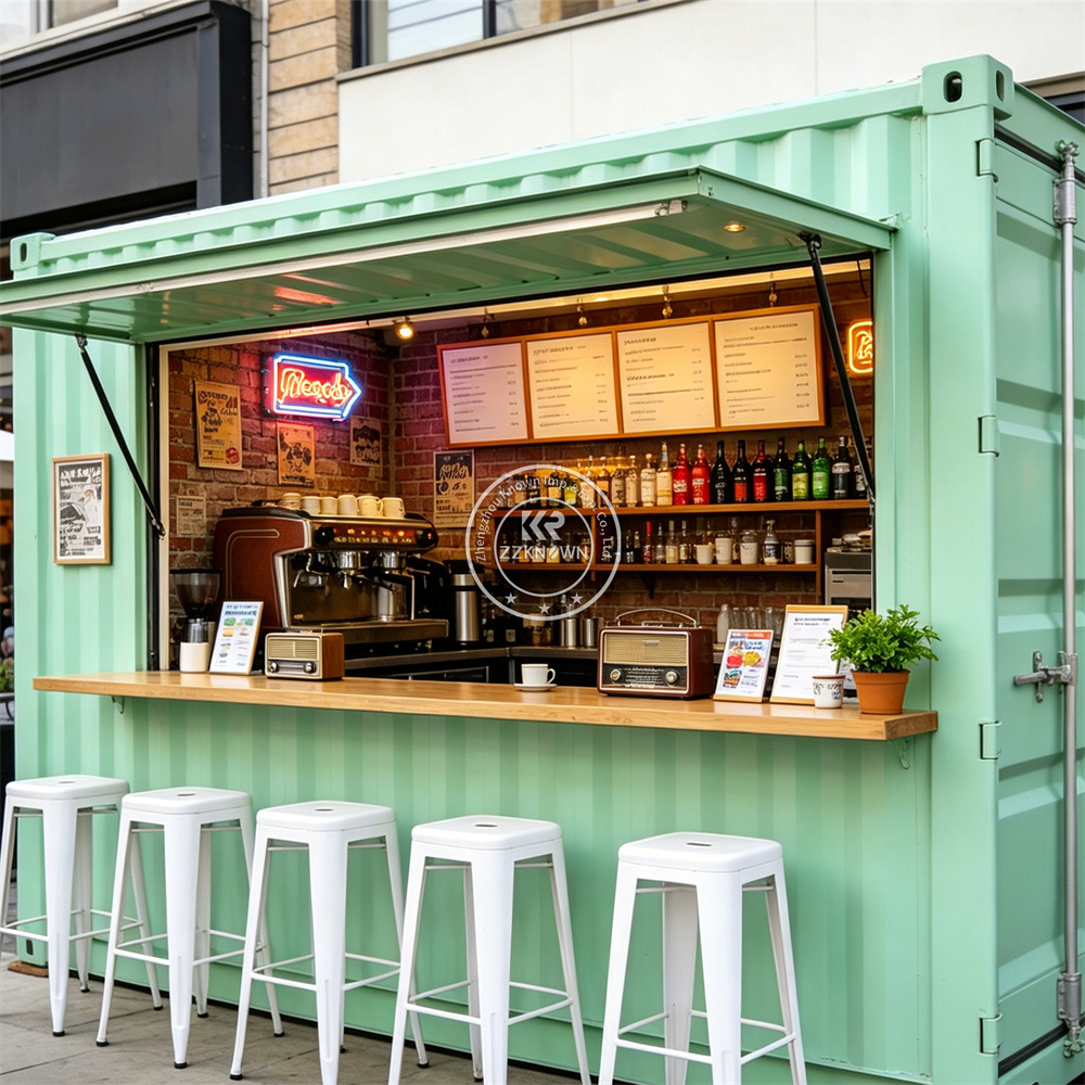 Outdoor Food Container Trailer - Tea Coffee Set Up avis et prix