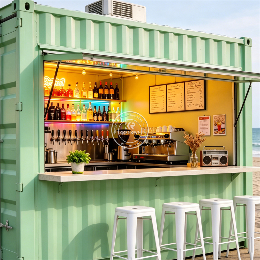 Outdoor Food Container Trailer - Tea Coffee Set Up avis et prix