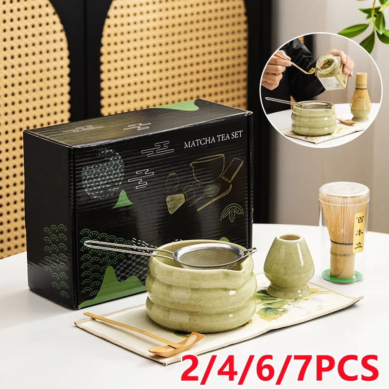 2/4//7PCS Japanese Matcha Set  - Matcha Whisk Set avis et prix