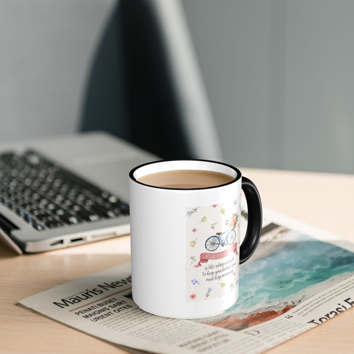 Pioneering Is Like Riding A Bi - Coffee Tea Like avis et prix